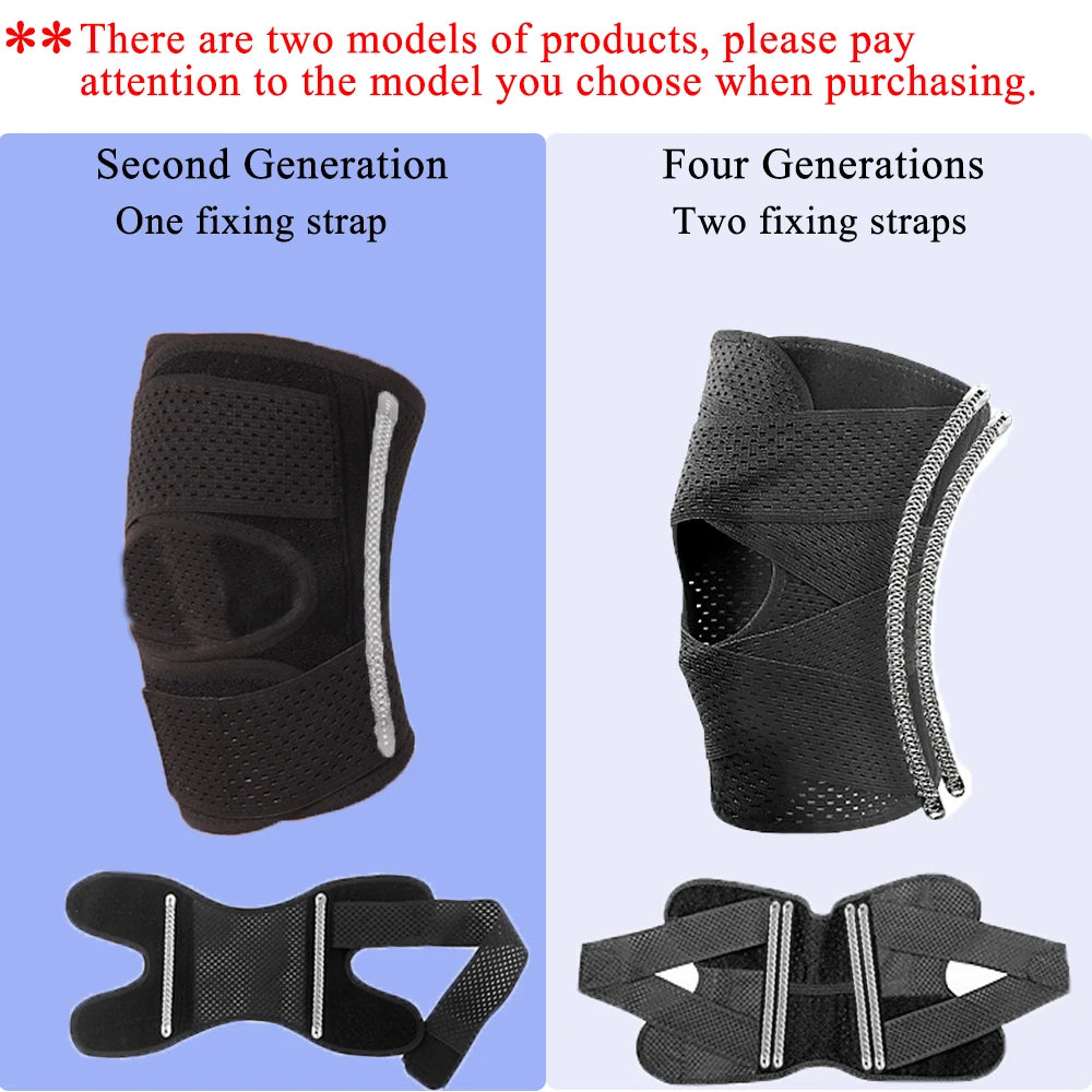 1 pcs sports kneepad Men Women Pressurized Elastic Knee Pads