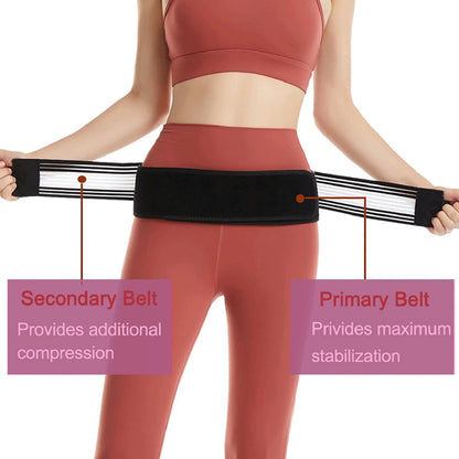 Adjustable Pelvic Support Belt for Hip Back Pain Relief